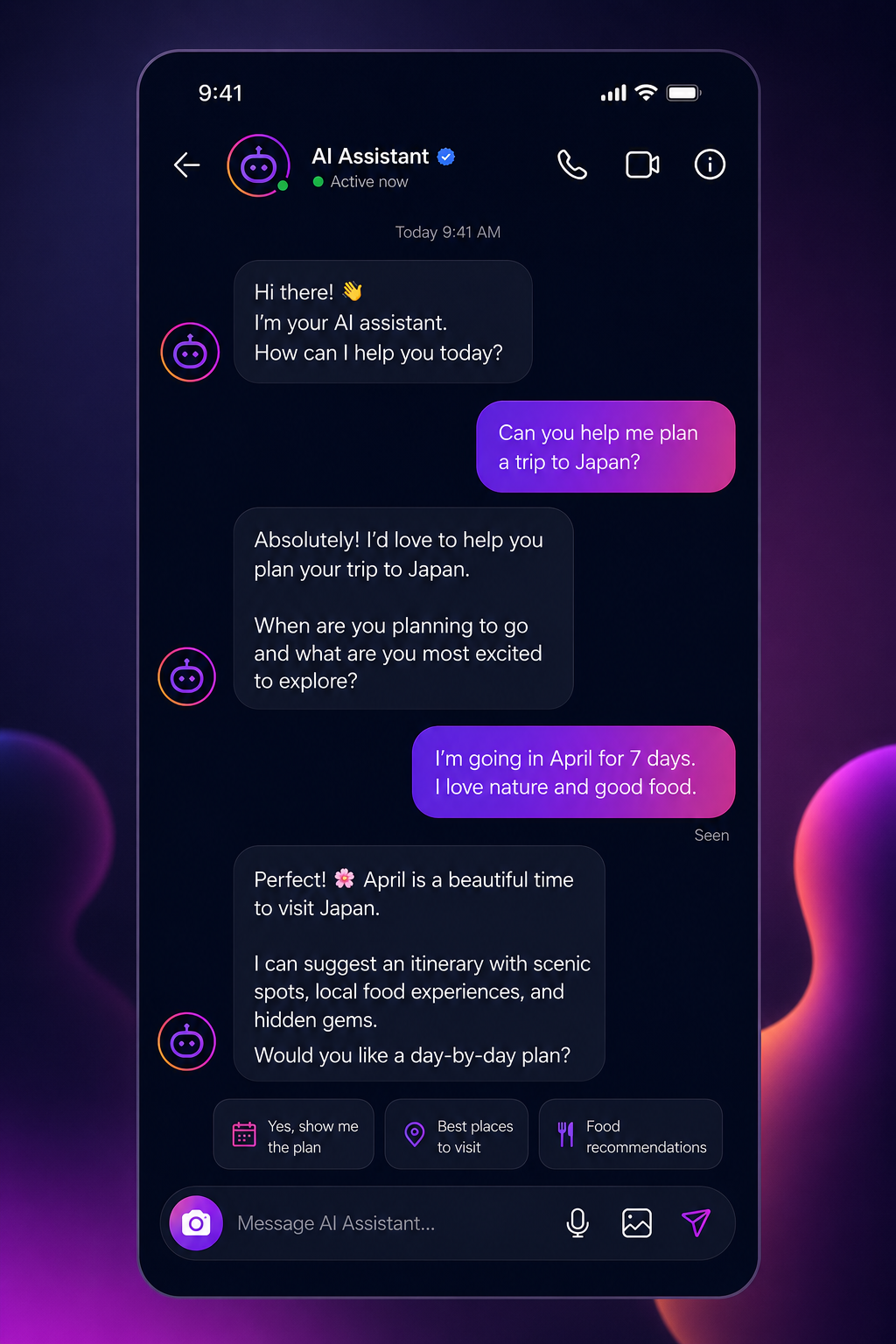AI chatbot